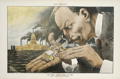 El punto de vista del gigante de la confianza: Qué gobierno tan divertido, ilustración de 